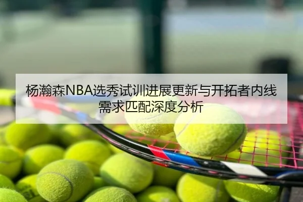 杨瀚森NBA选秀试训进展更新与开拓者内线需求匹配深度分析